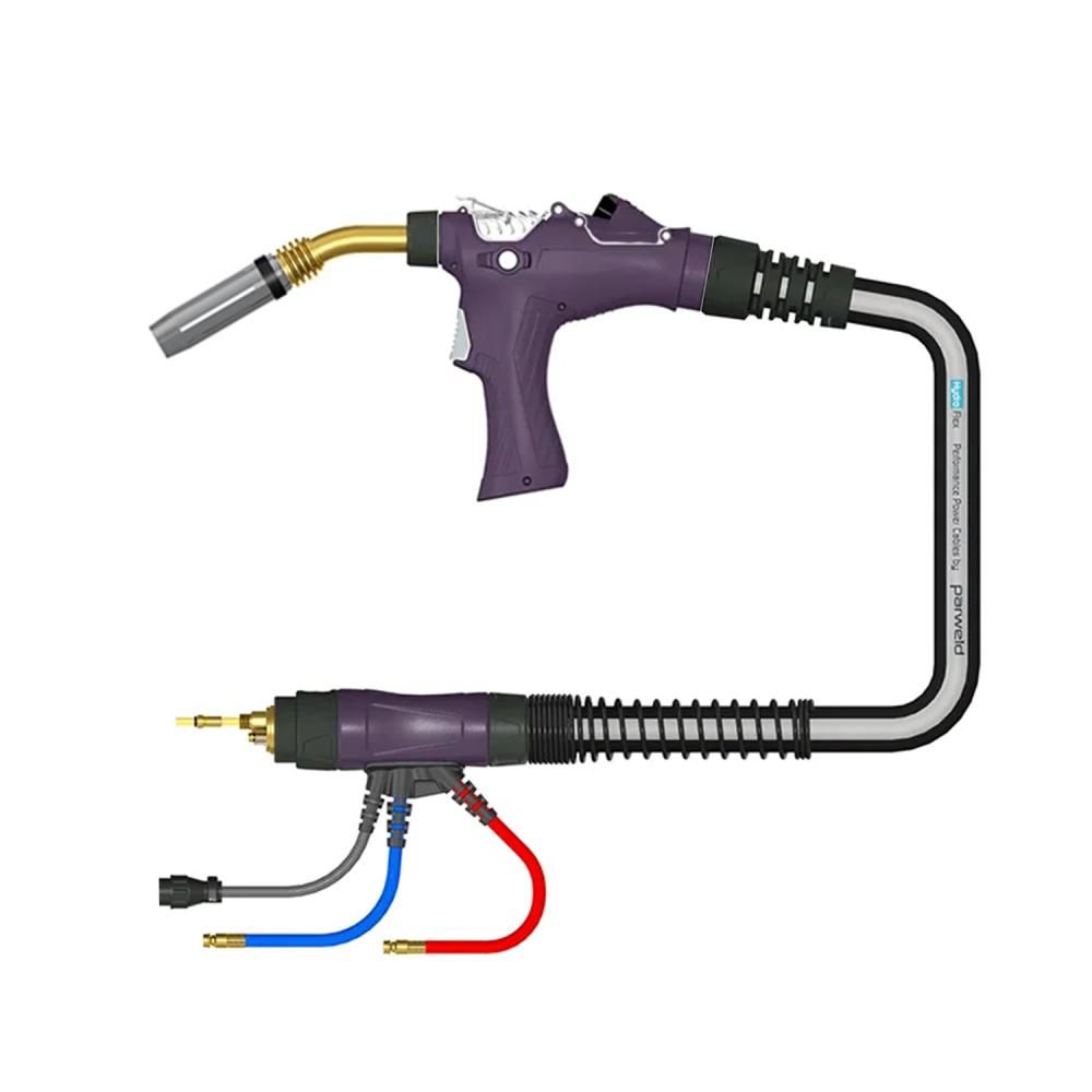 Parweld BZL PP 400W, 8м (гусак 4.5” x 45°)