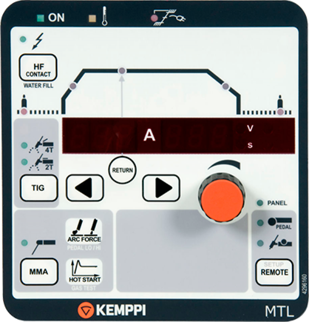 Kemppi Панель управления MTL MasterTig