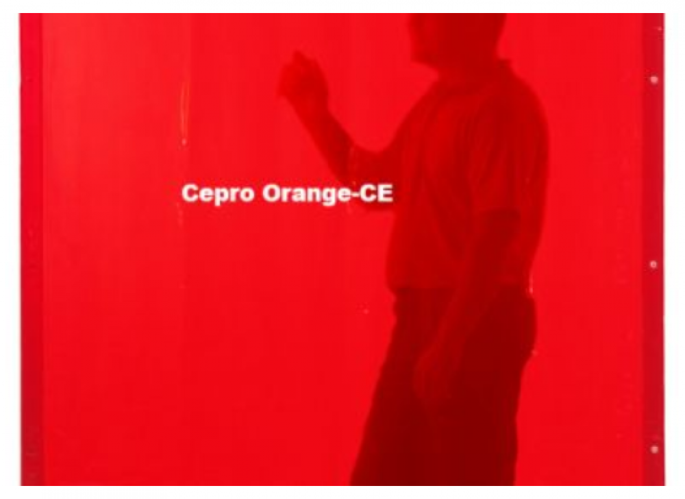 CEPRO Сварочная шторка Orange-CE 180х220см