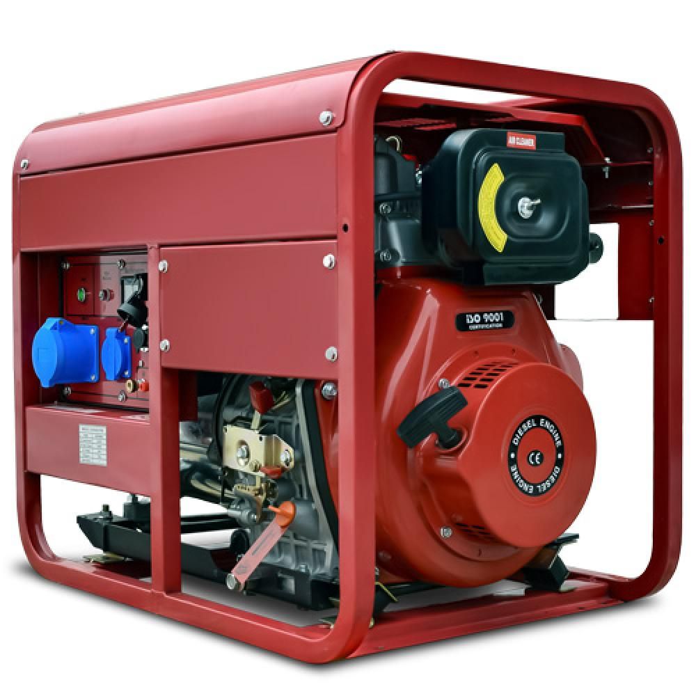 Redvolt с диз./двиг. 192FE и генератором 7,0 кВт (эл. старт, подготовка под ATS)