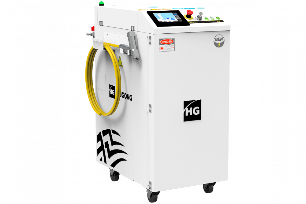 HUGONG АППАРАТ ДЛЯ РУЧНОЙ ЛАЗЕРНОЙ СВАРКИ, РЕЗКИ И ОЧИСТКИ HGLW-2000E (RAYCUS)