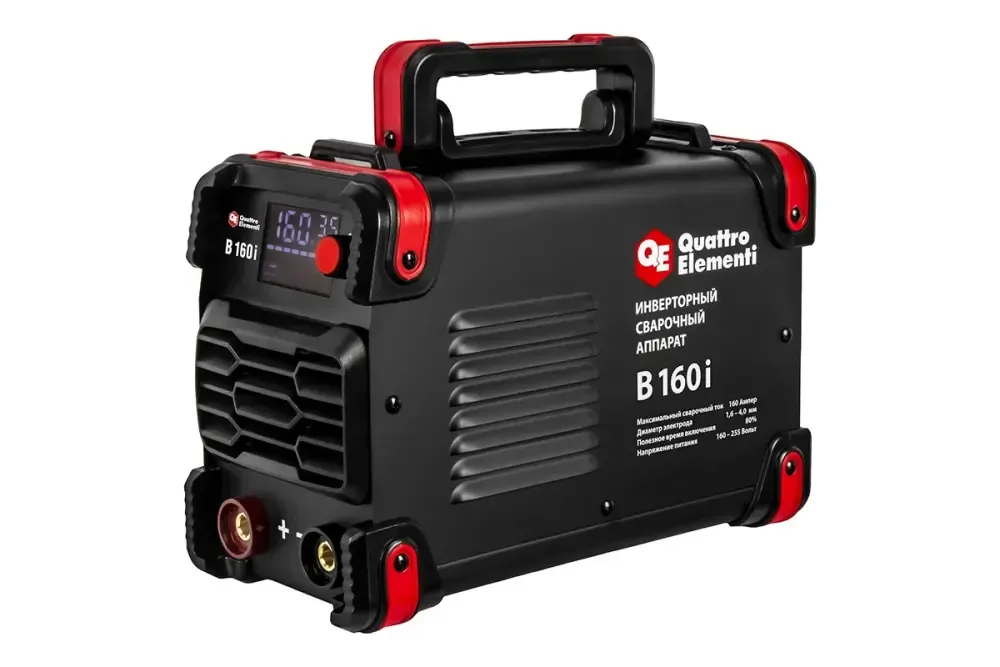 Quattro Elementi B 160i (160 А, электрод до 4.0 мм, LED дисплей, TIG-Lift)