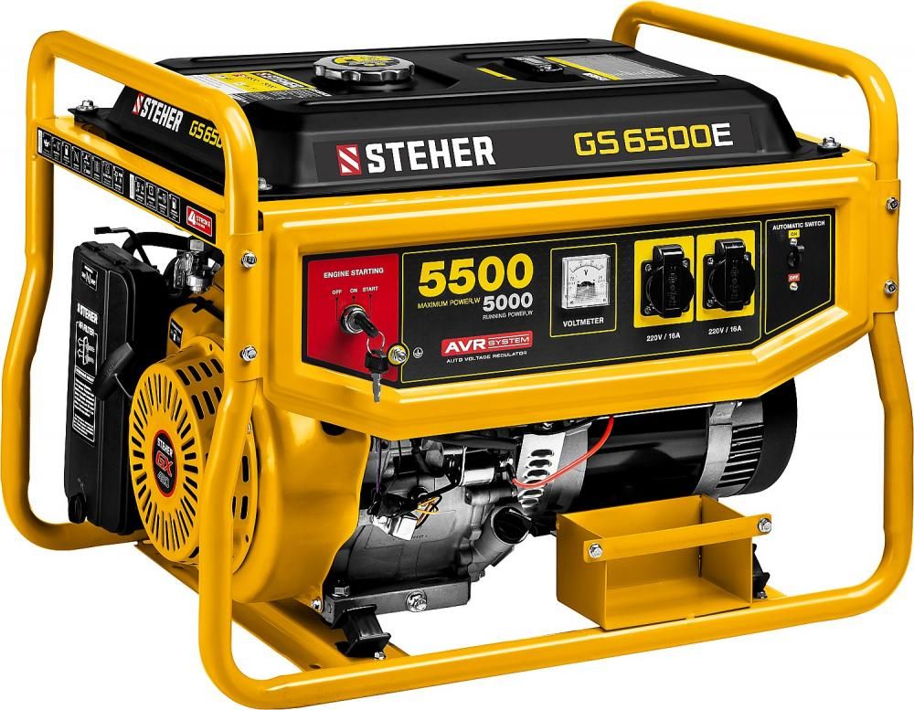 Steher GS-6500Е, 5500 Вт