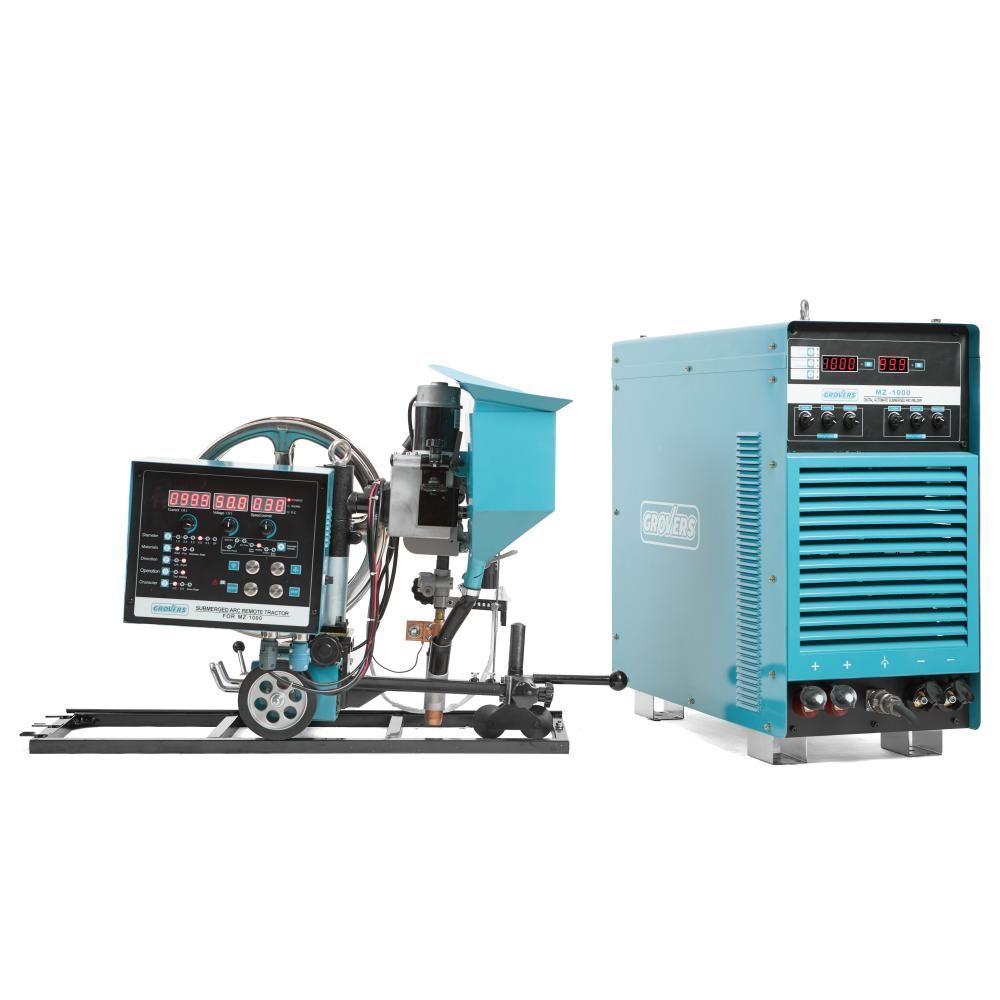 Grovers MZ-1000 с 3-х колесным трактором