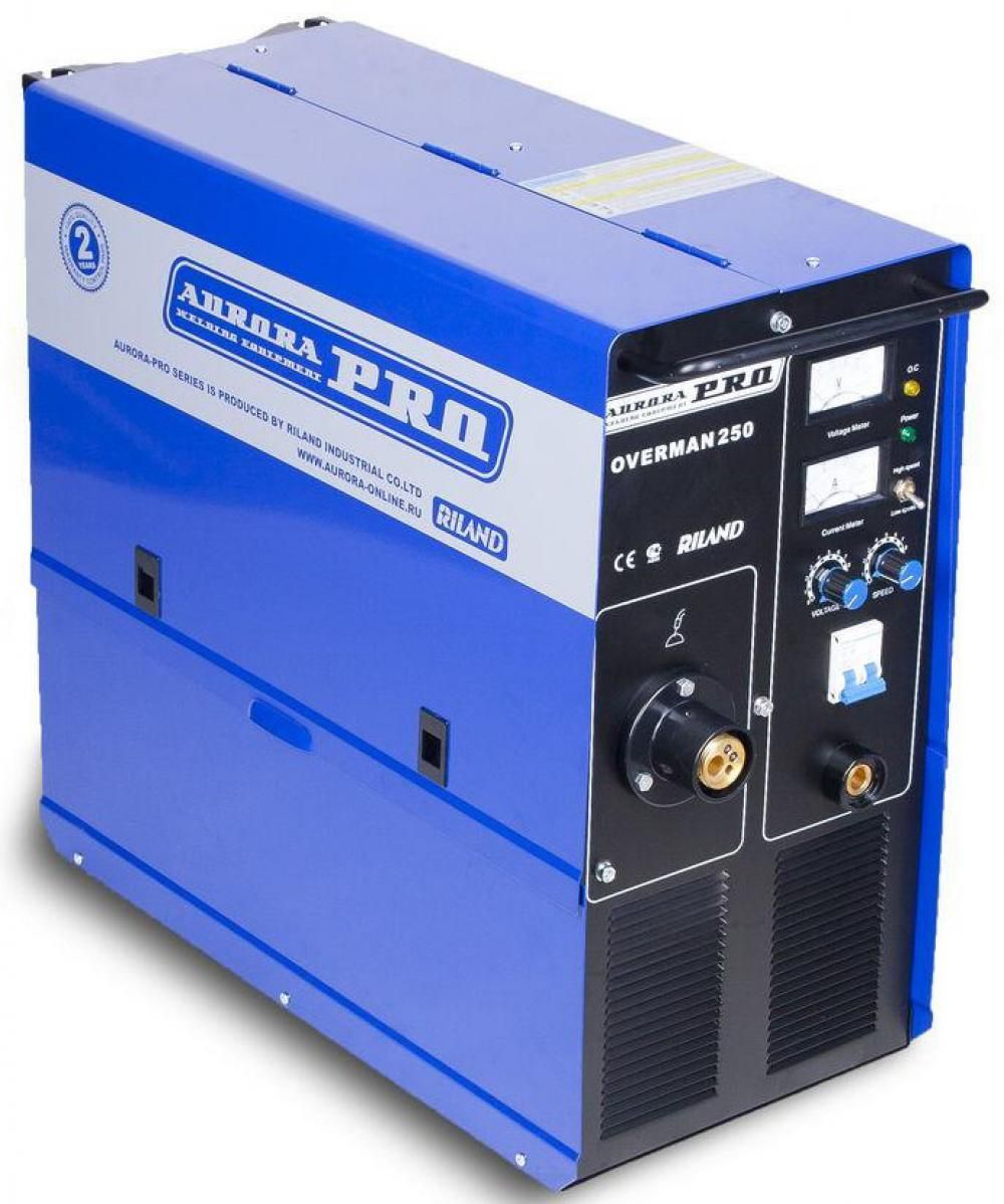 Aurora PRO OVERMAN 250 сварочный полуавтомат - купить с БЕСПЛАТНОЙ доставкой по 