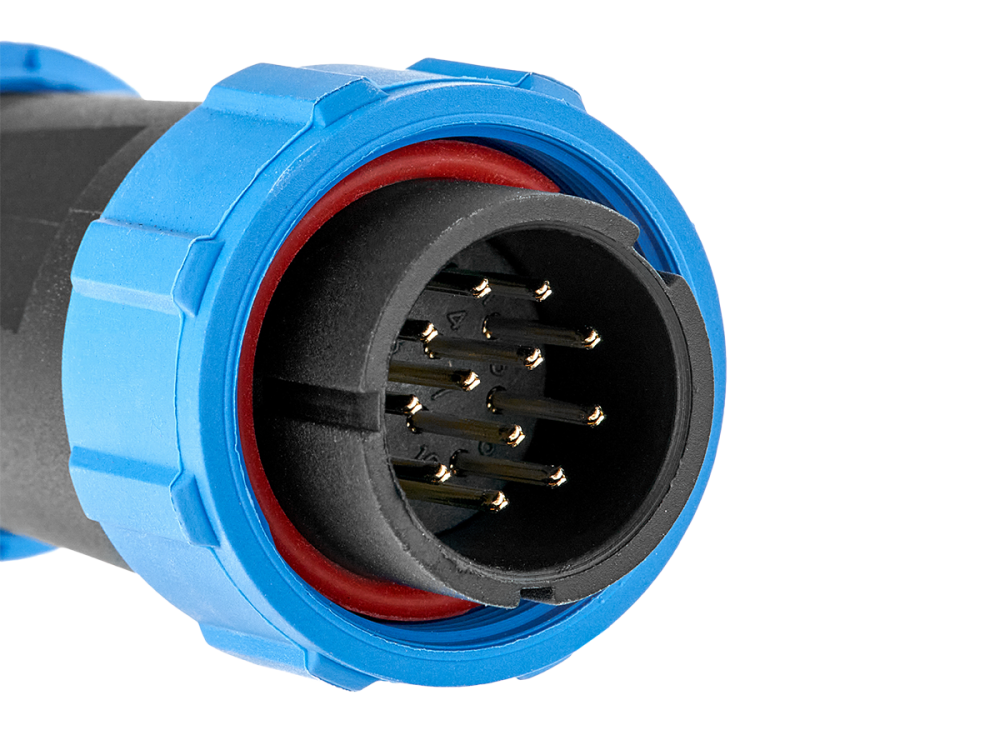 Сварог Разъём 12-pin IHQ0147 (штекер)