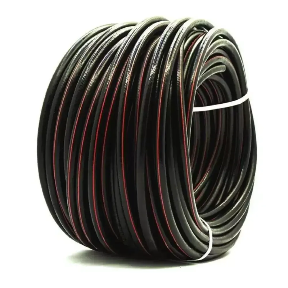 КЕДР Рукав газовый ВРТ, Ø 9,0 мм, I кл, ЧЕРНЫЙ с красной полосой (50м)