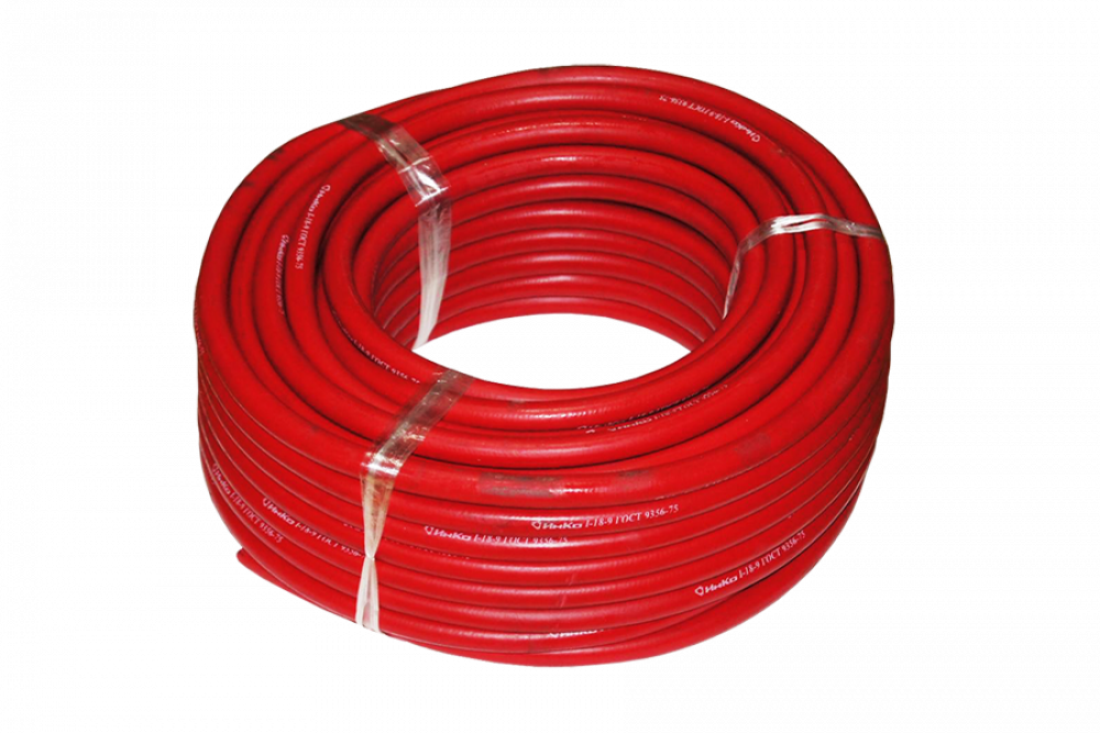 Сварог Рукав красный d 9,0mm, бухта 40м
