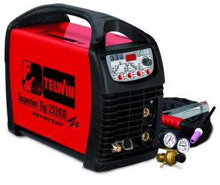 Telwin SUPERIOR TIG 252AC/DC HF/LIFT VRD 400V с аксессуарами