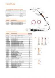 Сварог TECH MS 25 (евро адаптер) 5м