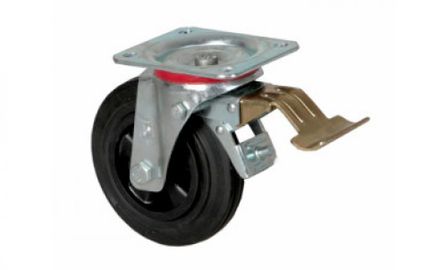 EWM ON FSB WHEELS S; Locking brake for machine wheels