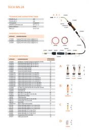Сварог TECH MS 24 (евро адаптер) 5м