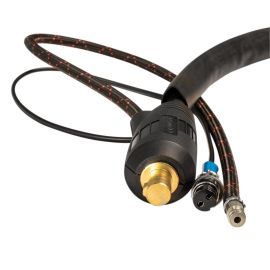 Aurora TIG 17 STORK профессиональная 140A(35%) 50MMQ ,2pin, газ б/р, 4m