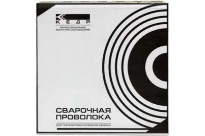 КЕДР Проволока омедненная Св-08Г2С-О Ø 0,8 мм (каркас кат. 15 кг)