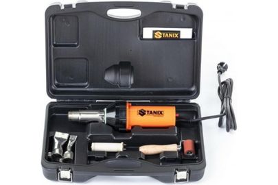 Stanix Сварочный фен 1600D комплект для сварки внахлёст