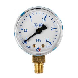 ПТК Манометр 2,5 МПа, 1/8 NPT, кислород