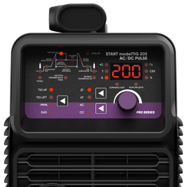 START 205 modelTIG AC/DC TIG PULSE