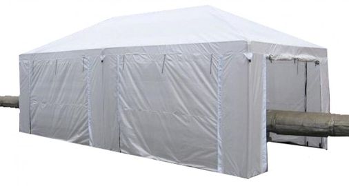 Tent Палатка сварщика 3х6 ( м ) ТАФ. Усиленный каркас труба 25мм.