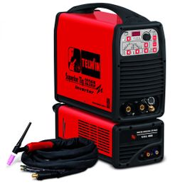 Telwin SUPERIOR TIG 322 AC/DC HF/LIFT 400V AQUA с аксессуарами