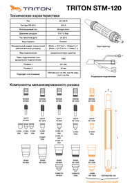 Triton STM-120 (12 метров) раздельное подключение