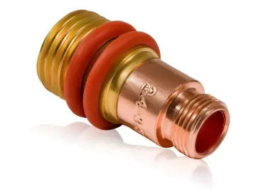 КЕДР Держатель цанги ГАЗ ЛИНЗА для комплекта с прозрачным соплом (TIG-17–18–26 PRO/EXPERT) Ø 2,4 мм (10 шт.)