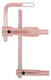 Blueweld Пара консолей с электродами, L=140 mm 803159