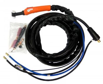 FoxWeld UnoTIG-26 8м  разъем 35мм2, с кнопкой