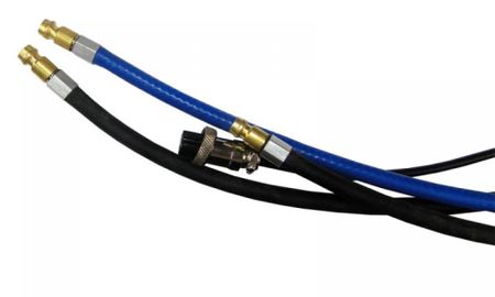 FoxWeld UnoTIG-26 8м  разъем 35мм2, с кнопкой