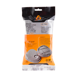 Jeta Фильтры от аммиака, органических и кислых газов ABEK1 SAFETY 6541 (2 шт.)