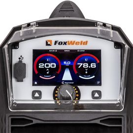 FoxWeld SAGGIO MIG 200-S DP LCD PFC