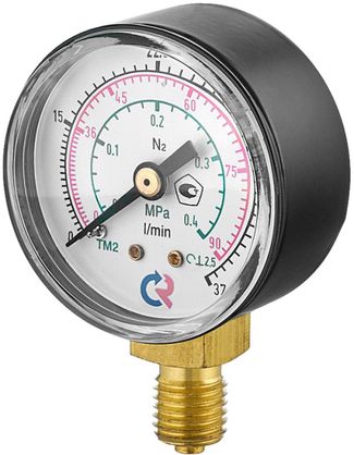 Сварог Манометр ТМ-210Р.00(0-90/37L/min (0,4MPa)M12х1,5.2,5.N2 Азот