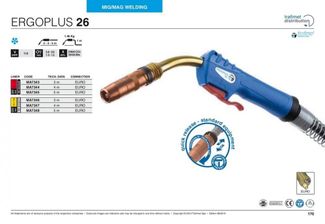 Trafimet Mig ERGOPLUS 26 (290 А возд. охл.) 4м Trafimet Mig ERGOPLUS 26 (290 А возд. охл.) 4м