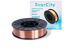 Deka Сварочная проволока омедненная ER70S-6 d. 0.8мм 1 кг копия
