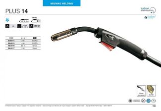Trafimet MIG PLUS 14 (160 А возд. охл.) 3м без разъема Trafimet MIG PLUS 14 (160 А возд. охл.) 3м без разъема