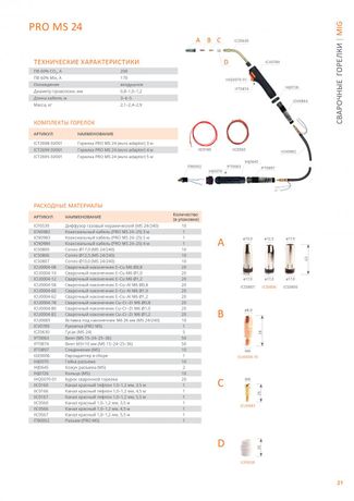 Сварог PRO MS 24 (200А) 5м