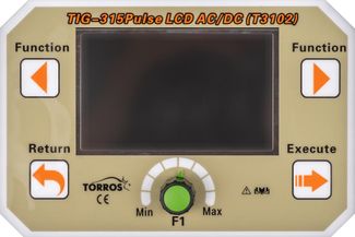 TORROS TIG315Pulse LCD AC/DC (T3102) TORROS TIG315Pulse LCD AC/DC (T3102)