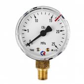 ПТК Манометр 25,0 МПа, 1/8 NPT, углекислый газ