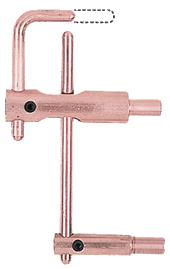 Blueweld Пара консолей с электродами, L=140 mm 803159
