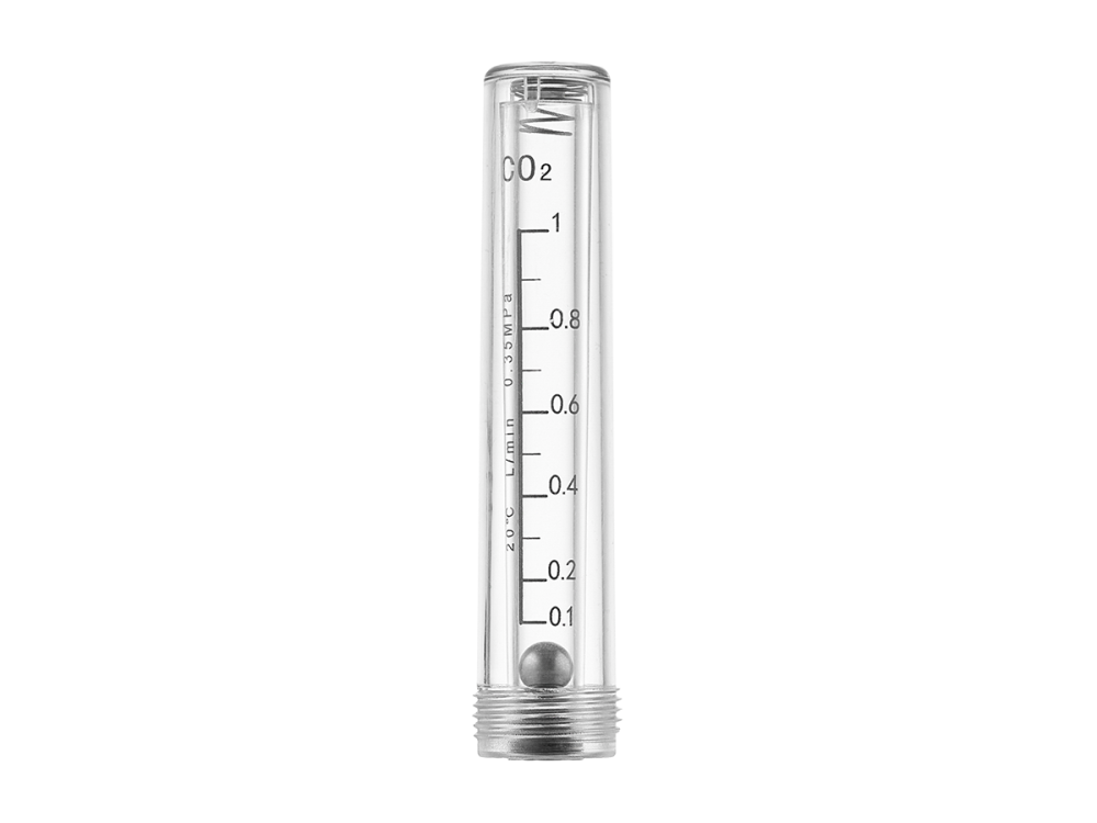Сварог Ротаметр—колба для смесителя Ar/CO2—4Р (CO2 0-1л/мин)