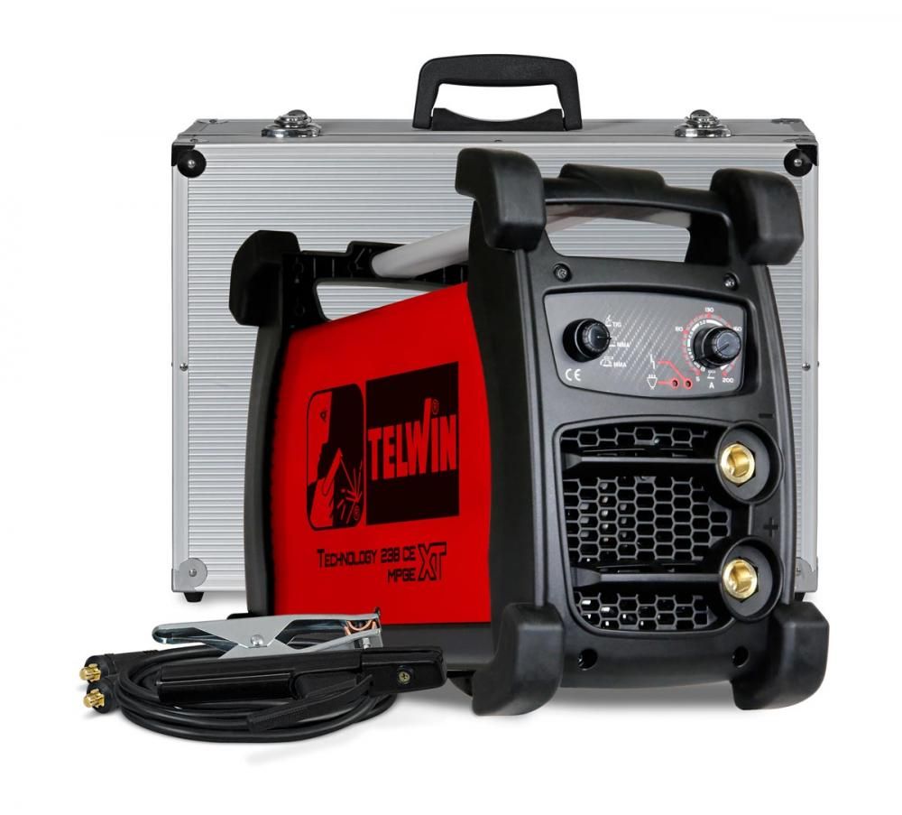 Telwin TECHNOLOGY 238 XT CE/MPGE + ACC IN ALU CARRY CASE
