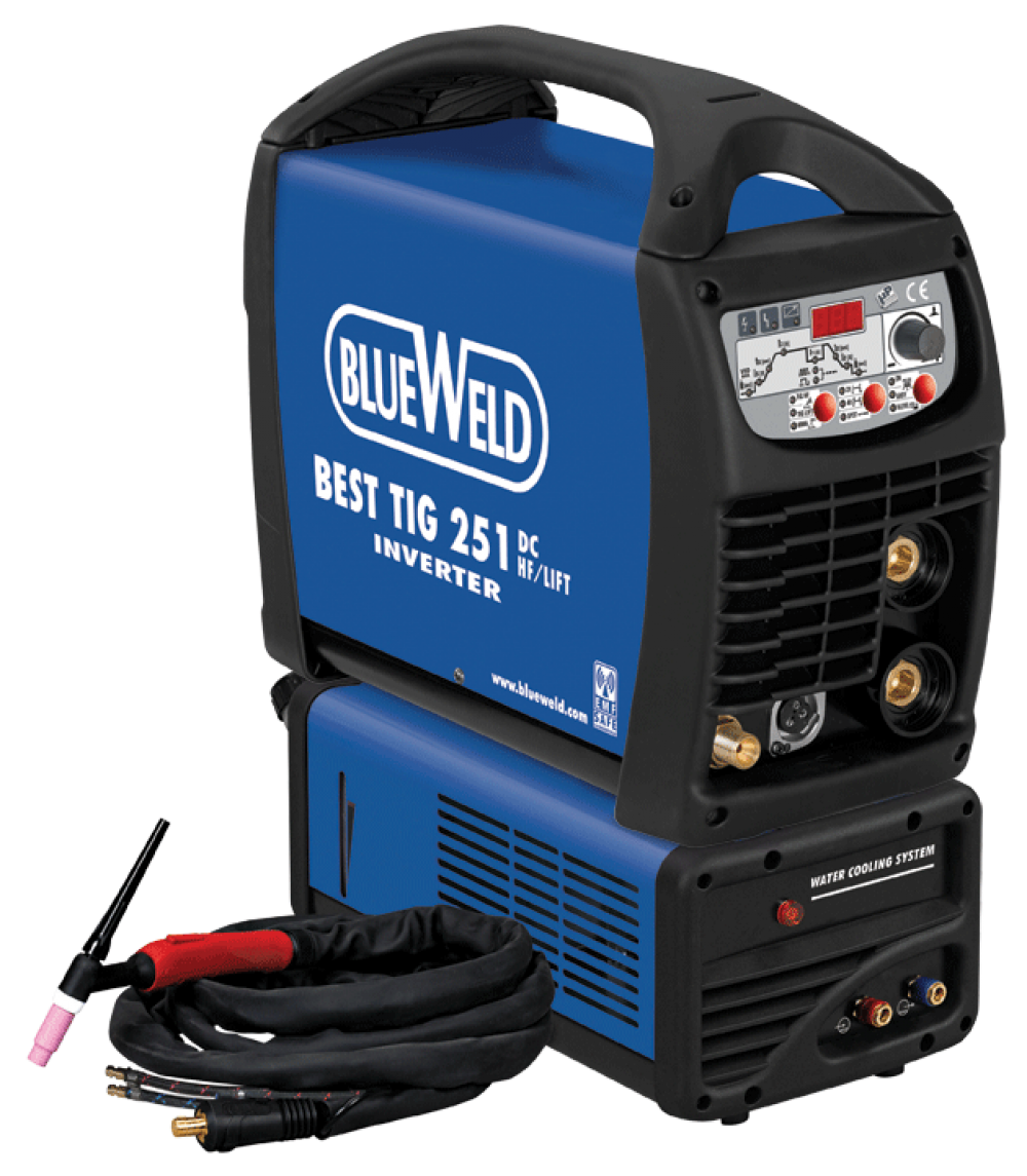 Blueweld Best TIG 251 DC HF/Lift VRD Aqua