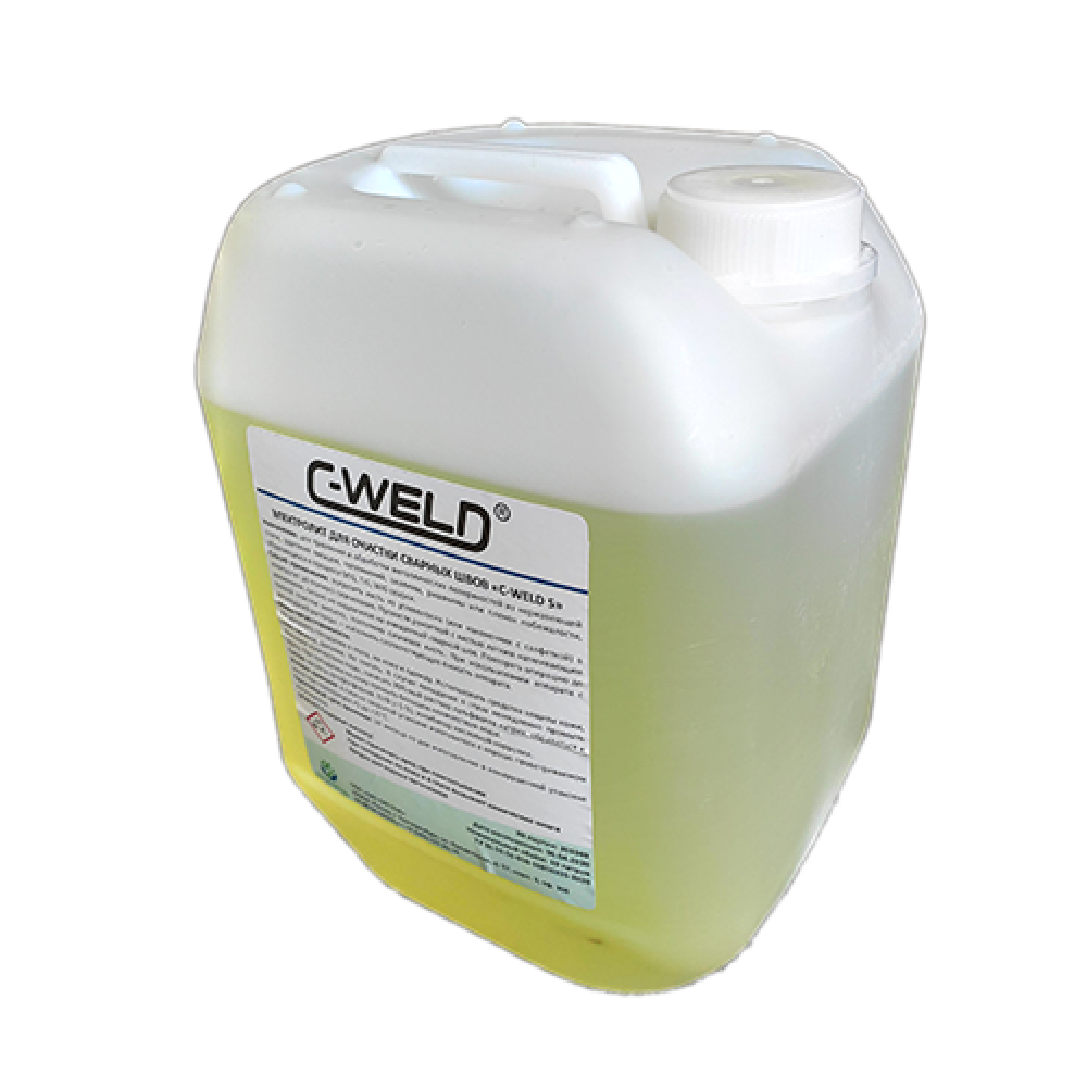 C-WELD Электролит для очистки и пассивации сварных швов на нержавеющей стали C-WELD S, 10 Л