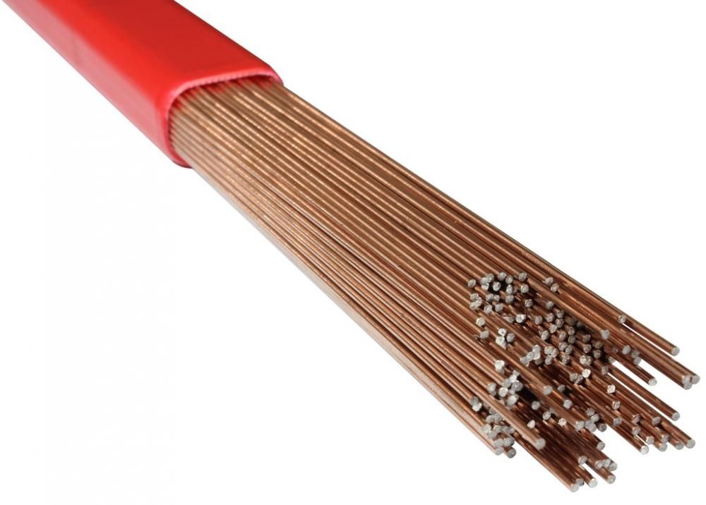 MTL TIG ER70S-6 d=2,4mm (5кг пластиковый пенал L=1000mm)