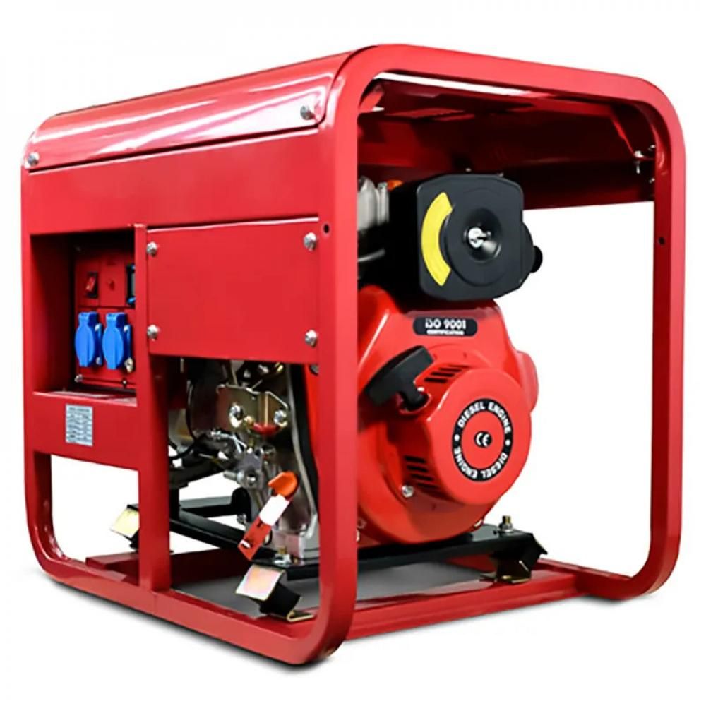 Redvolt с диз./двиг. 192FE и генератором 7,0 кВт (эл. старт, подготовка под ATS) (3 фазы)