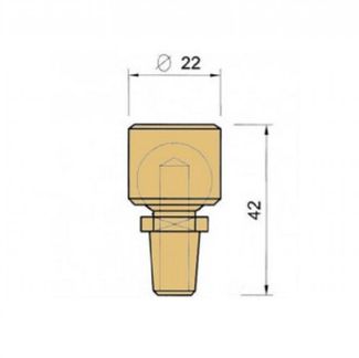Pei-Point Электрод E52/8 Pei-Point Электрод E52/8