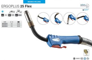 Trafimet Mig ERGOPLUS 25 (230 А возд. охл.) 5м гибкая Trafimet Mig ERGOPLUS 25 (230 А возд. охл.) 5м гибкая