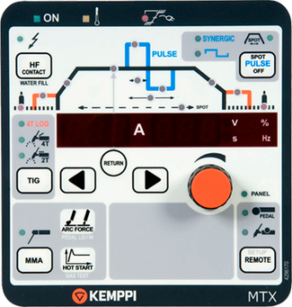 Kemppi Панель управления MTX MasterTig Kemppi Панель управления MTX MasterTig