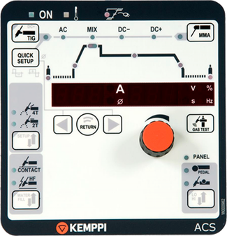 Kemppi Панель управления MasterTig MLS ACDC ACS Kemppi Панель управления MasterTig MLS ACDC ACS