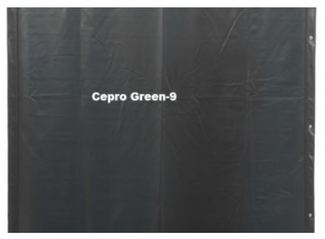 CEPRO Сварочная шторка Green-9 180х220см CEPRO Сварочная шторка Green-9 180х220см