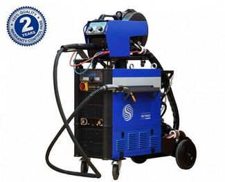 Aurora PRO SKYWAY 500 DUAL PULSE с водяным охлаждением и выносным механизмом подачи проволоки Aurora PRO SKYWAY 500 DUAL PULSE с водяным охлаждением и выносным механизмом подачи проволоки